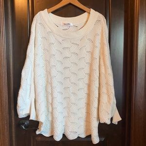 {HouseOfMac} oversized bat wing sweater